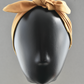 Ladies Knot hairband - Liberty of London Mustard - Silk & Lawn
