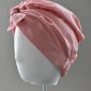 Ladies Turban Hat - Liberty of London Dusty Pink - Silk & Lawn