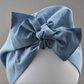 Ladies Turban Hat - Liberty of London Airforce Blue - Silk & Lawn