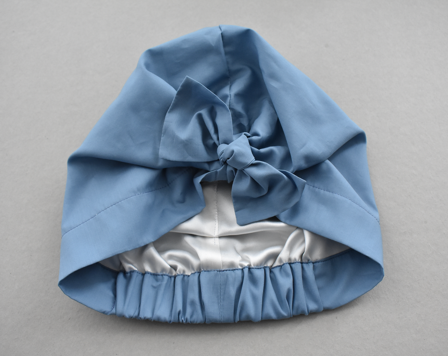 Little Land Girl Baby Hat - Liberty of London Airforce Blue