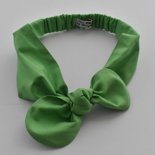 Kids Knot Tie hairband - Liberty of London Green