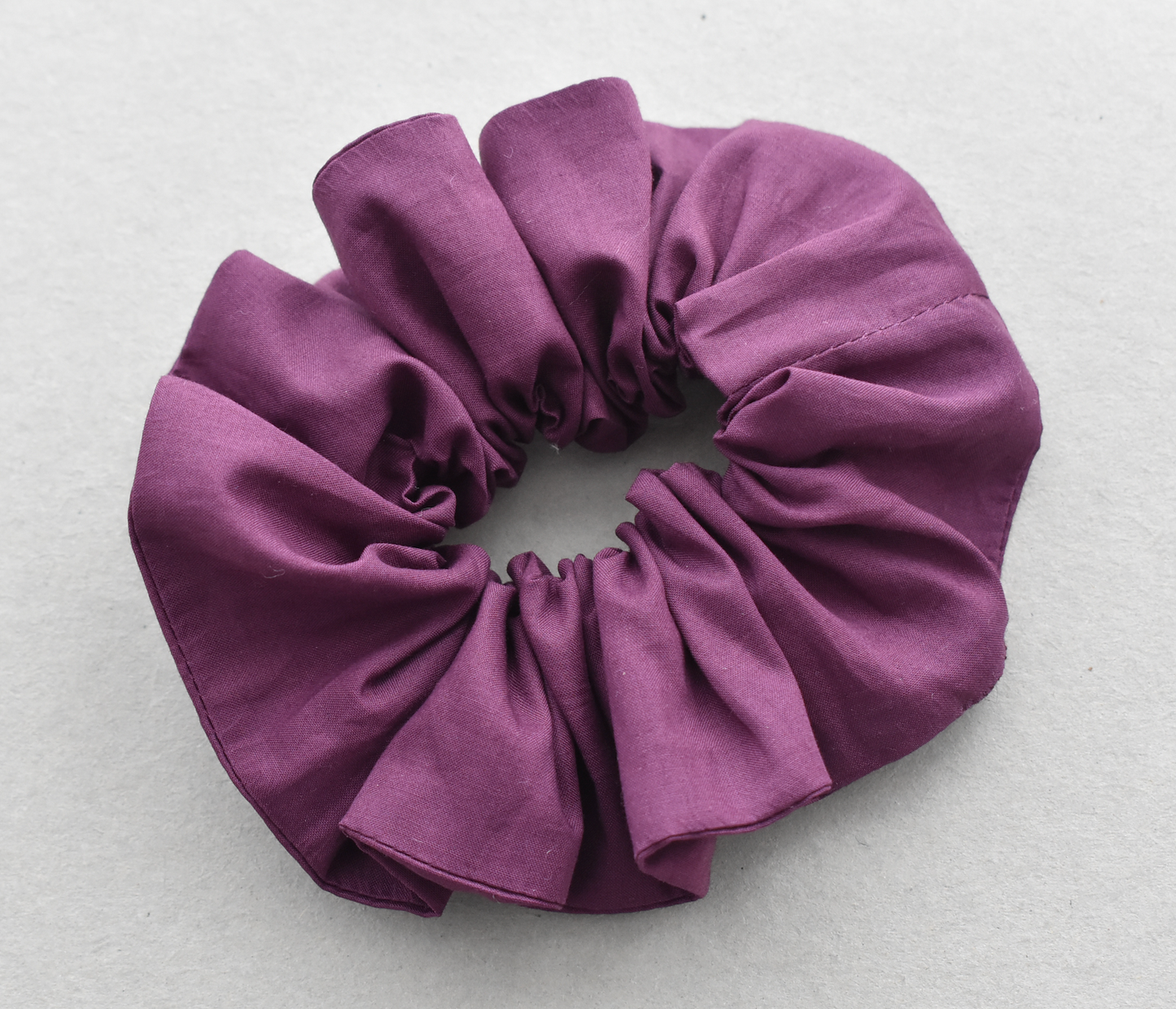 Liberty of London Aubergine Purple Scrunchie