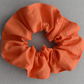 Liberty of London Tangerine Orange Scrunchie - Silk & Lawn