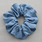 Liberty of London Airforce Blue Scrunchie - Silk & Lawn