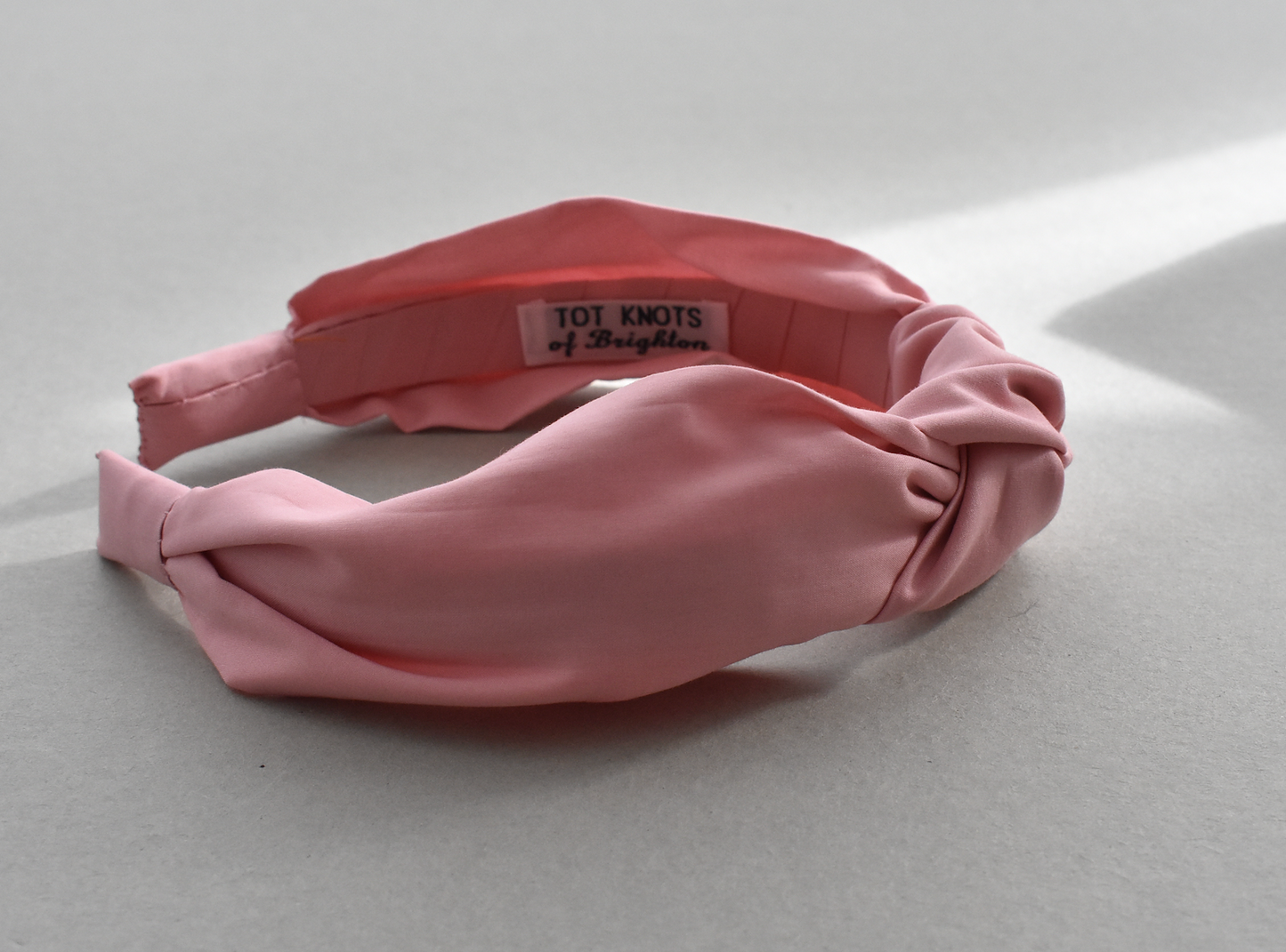 Kids Tot Knot Alice band - Liberty of London Dusty Pink