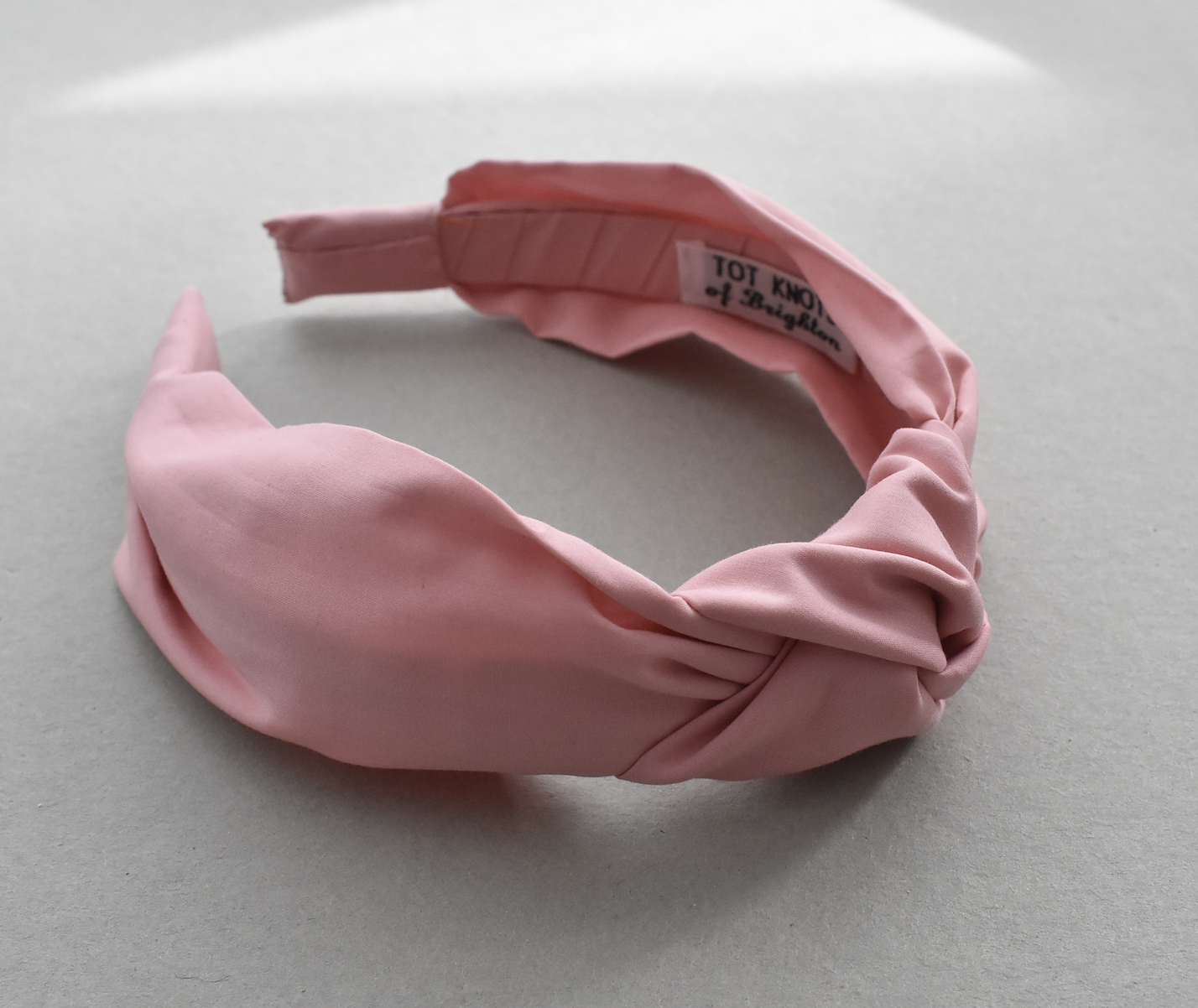 Kids Tot Knot Alice band - Liberty of London Dusty Pink