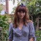Ladies Knot hairband - Liberty of London Airforce Blue - Silk & Lawn