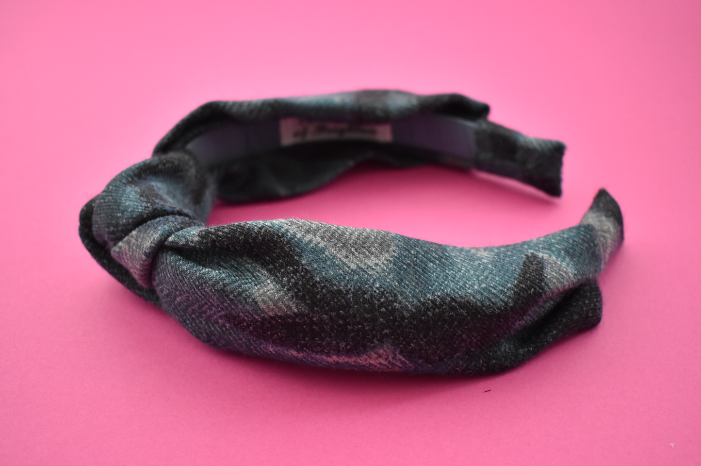 Ladies Knot Alice band - Liberty of London Sybil Campbell Lilestone wool