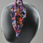 Ladies Knot headband - Liberty of London Camo Flowers - Silk & Lawn