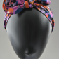Ladies Knot hairband - Liberty of London Camo Flowers - Silk & Lawn