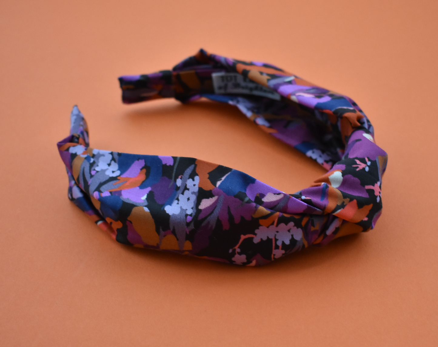Ladies Knot headband - Liberty of London Camo Flowers
