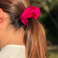 Pure Mulberry Silk Hair tie Scrunchies - various jewel colours - Silk & Lawn