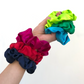 Pure Mulberry Silk Hair tie Scrunchies - various jewel colours - Silk & Lawn