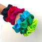 Pure Mulberry Silk Hair tie Scrunchies - various jewel colours - Silk & Lawn