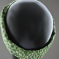 Ladies Twisted Turban hairband and neck scarf - Liberty of London Xanthe Sunbeam Green - Silk & Lawn
