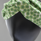 Ladies Twisted Turban hairband and neck scarf - Liberty of London Xanthe Sunbeam Green - Silk & Lawn