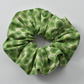 Scrunchie - Liberty of London Xanthe Sunbeam Green - Silk & Lawn