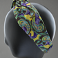 Ladies Twisted Turban Headband - Liberty of London Babylon - Silk & Lawn