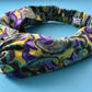 Ladies Twisted Turban Headband - Liberty of London Babylon - Silk & Lawn