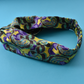 Ladies Twisted Turban Headband - Liberty of London Babylon - Silk & Lawn