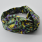 Ladies Twisted Turban Headband - Liberty of London Babylon - Silk & Lawn