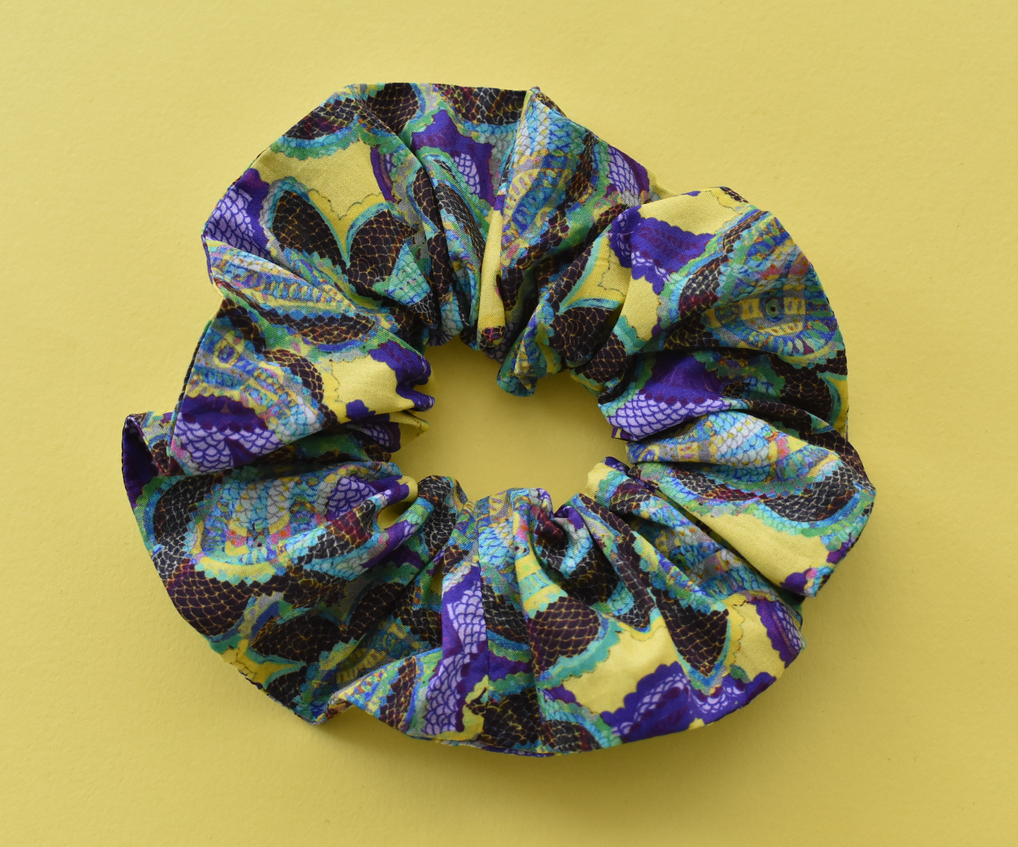 Scrunchie - Liberty of London Babylon - Silk & Lawn
