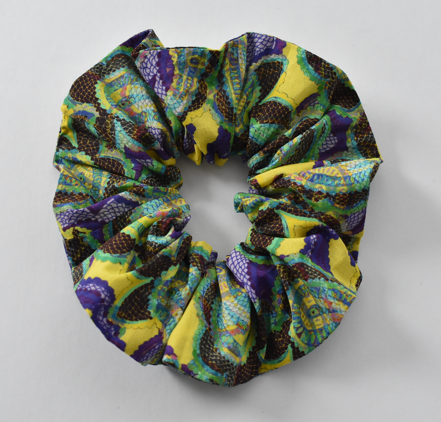 Scrunchie - Liberty of London Babylon - Silk & Lawn