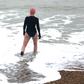 Salty Sea Knot - Swimming Cap Topper - Swim Turban - Red Marco - Silk & Lawn