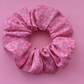 Scrunchie - Liberty of London Glenjade Pink - Silk & Lawn