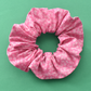 Scrunchie - Liberty of London Glenjade Pink - Silk & Lawn