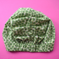 Ladies Turban Hat - Liberty of London Sunbeam Xanthe Green - Silk & Lawn