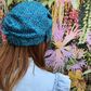 Ladies Turban Hat - Liberty of London Mayhaze - Silk & Lawn
