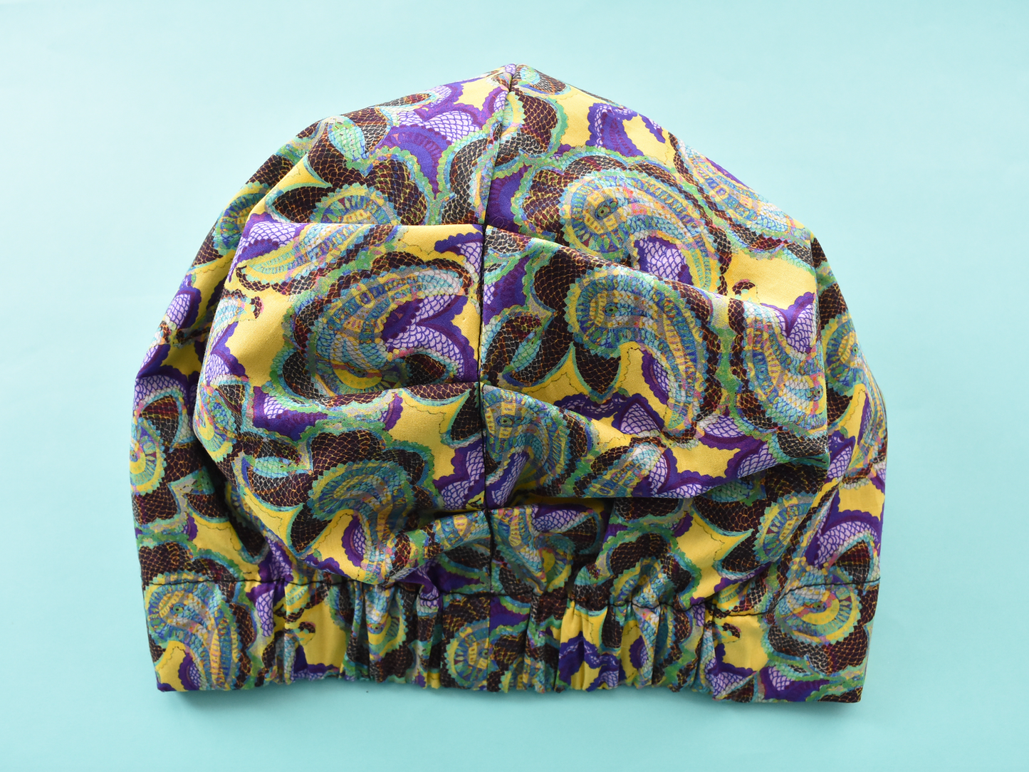 Ladies Turban Hat - Liberty of London Babylon - Silk & Lawn