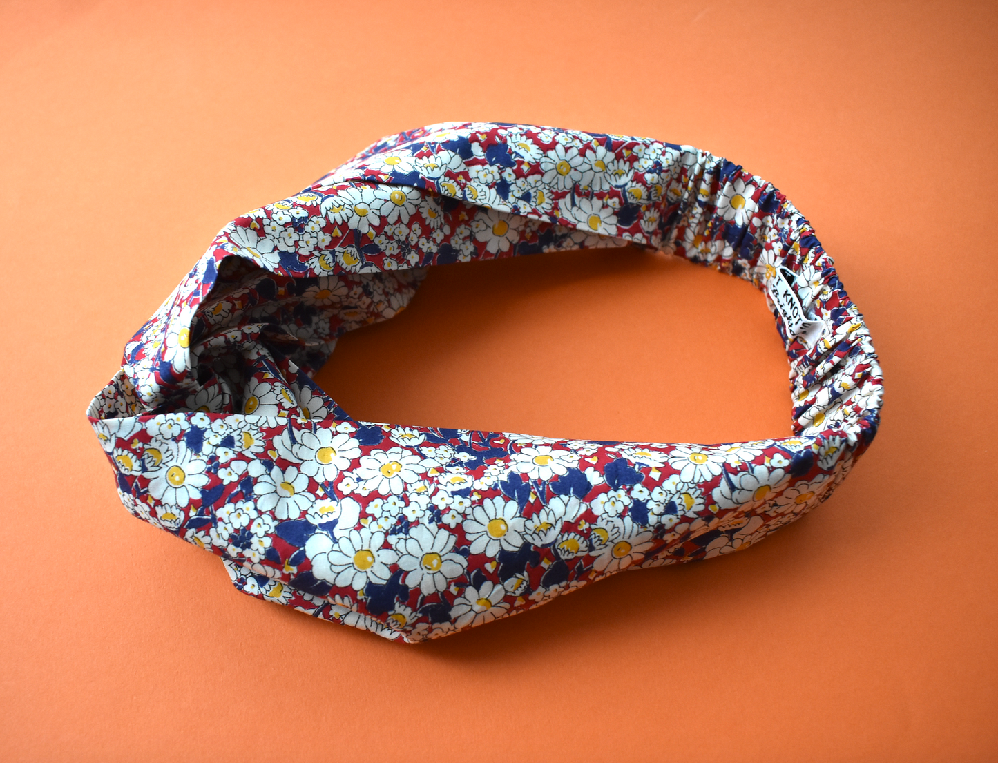 Kids Tot Knot Twisted hairband - Liberty of London Vintage Daisy print