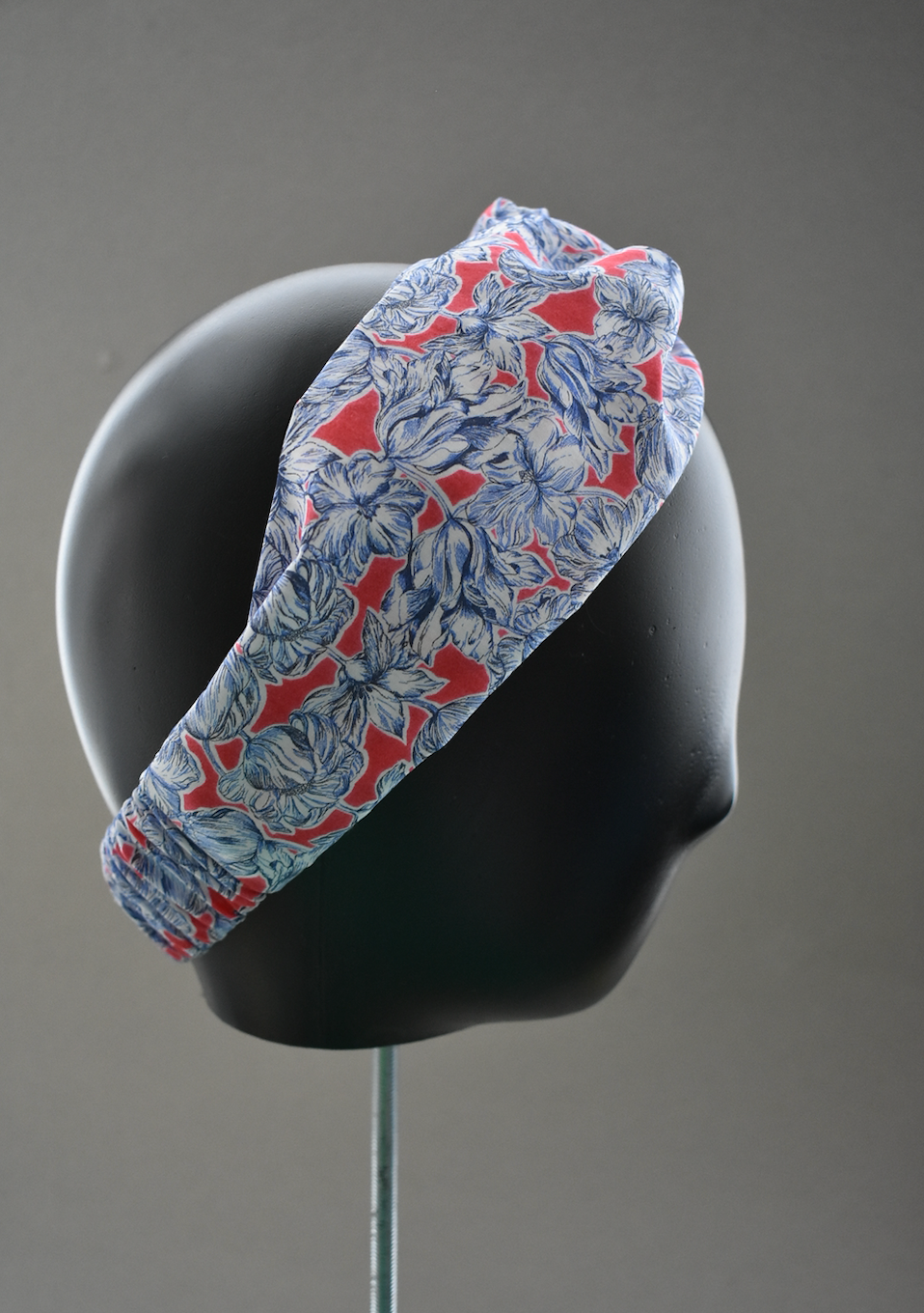 Ladies Twisted Turban Headband - Liberty of London Summer Matilda Tulip