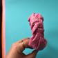 Ladies Knot Alice headband - Liberty of London Glenjade Pink - Silk & Lawn