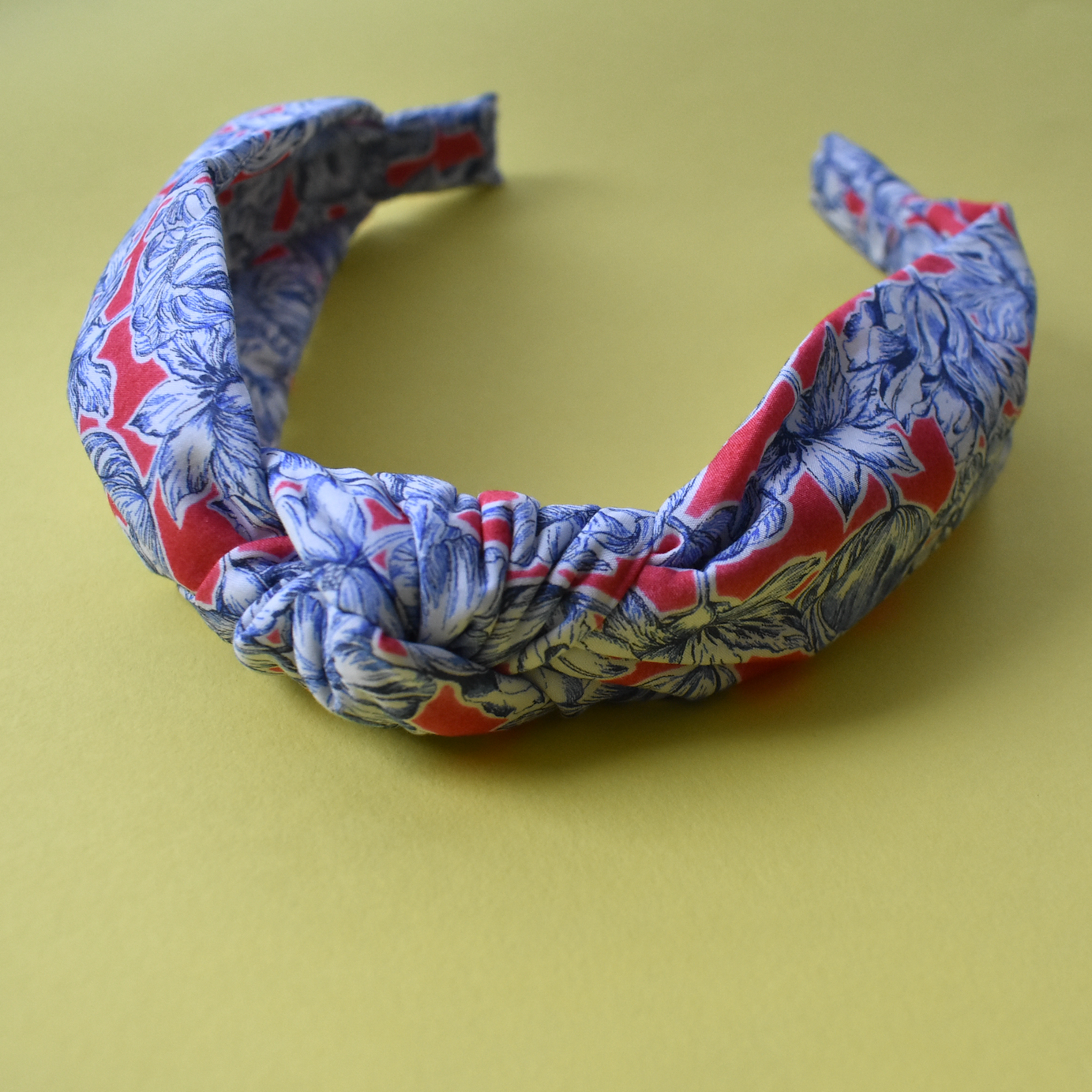 Ladies Knot Alice headband - Liberty of London Matilda Tulip
