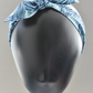 Ladies Knot hairband - Liberty of London Caesar Peacock Feather - Silk & Lawn