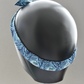 Ladies Knot hairband - Liberty of London Caesar Peacock Feather - Silk & Lawn