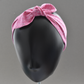 Ladies Knot hairband - Liberty of London Glenjade Pink - Silk & Lawn