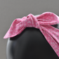 Ladies Knot hairband - Liberty of London Glenjade Pink - Silk & Lawn