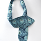 Ladies Knot hairband - Liberty of London Caesar Peacock Feather - Silk & Lawn