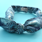 Ladies Knot hairband - Liberty of London Caesar Peacock Feather - Silk & Lawn