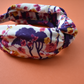 Luxury Silk Knot Alice band - Liberty of London Artist Ombrellino printed silk - Silk & Lawn