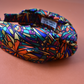 Silk Knot Alice band - Liberty of London Artist Jewel graphic printed silk - Silk & Lawn