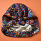 Luxury Turban & Head wrap - Pure silk - Liberty of London Artist Jewel - graphic printed silk - Silk & Lawn