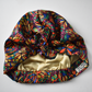 Luxury Turban & Head wrap - Pure silk - Liberty of London Artist Jewel - graphic printed silk - Silk & Lawn