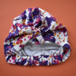 Luxury 100% pure silk Turban & Head wrap - Liberty of London Ombrellino Japanese blossom printed silk - Silk & Lawn