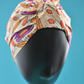 Salty Sea Knot - Swimming Cap Topper - Swim Turban - Vintage Liberty Adejade - Silk & Lawn