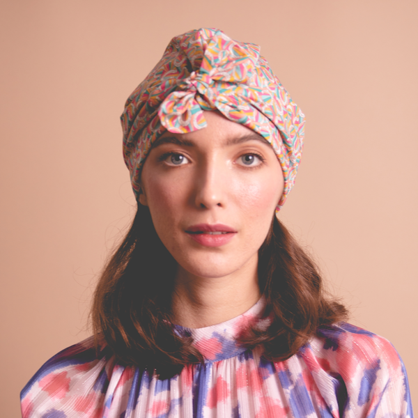 Ladies Turban Hat - Liberty of London Derby Day